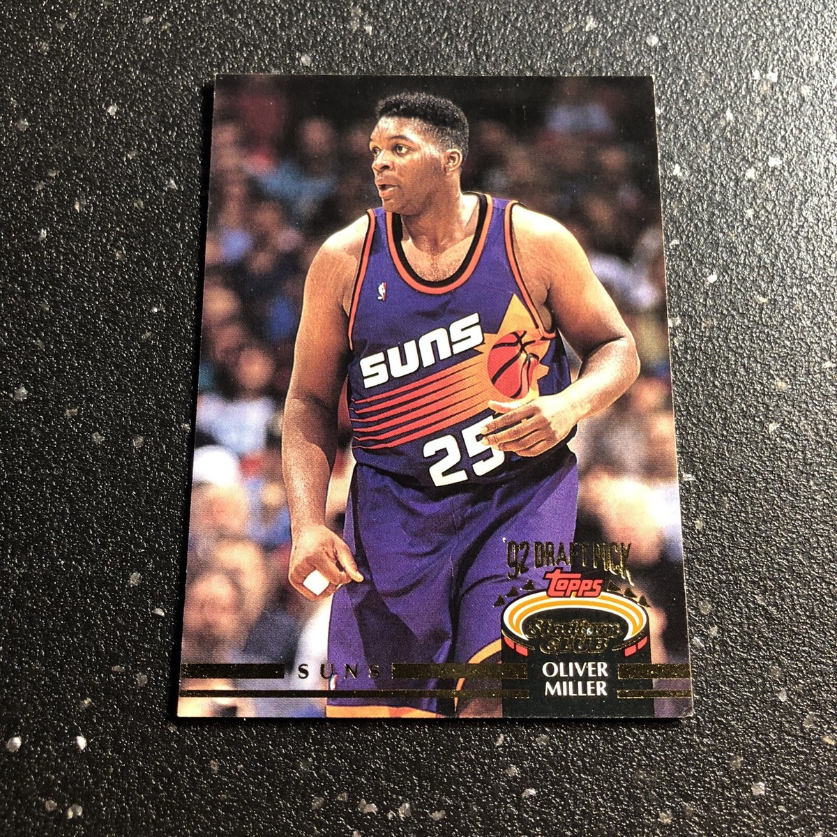 Oliver Miller RC 1992-93 Topps Stadium Club Basketball #319 NBA