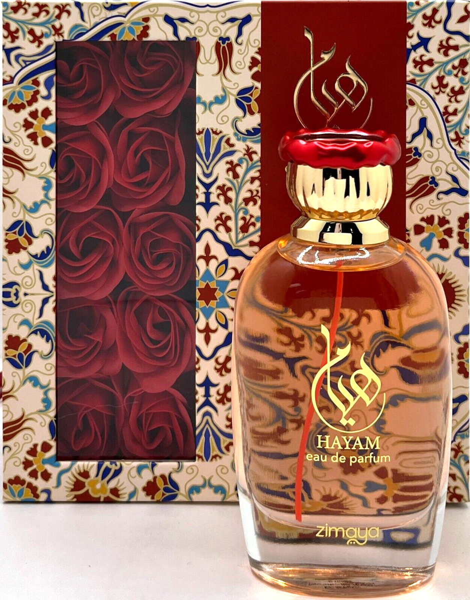 ZIMAYA HAYAM EAU DE PARFUM SPRAY FOR WOMEN 3.4 Oz / 100 ml BRAND