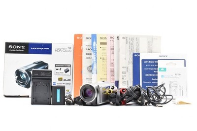 Ex+2] Sony HDR-CX170 HandyCam HD Digital Video Camera Recorder