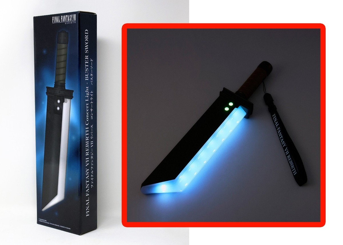 Final Fantasy VII Rebirth Buster Sword Concert Light Stick Cloud