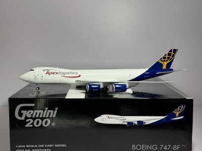 Gemini Jets 1:200 Atlas Apex Logistics Boeing 747-8F N863GT Final