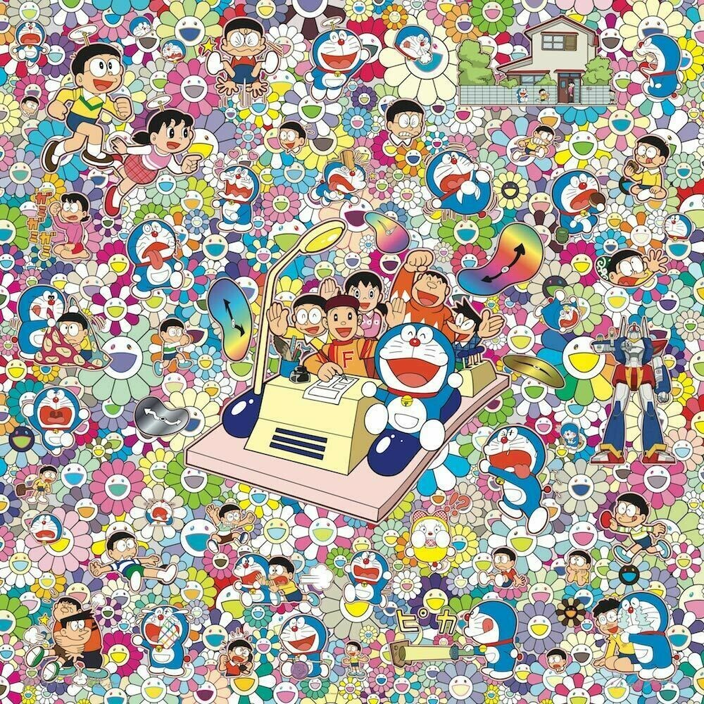 Takashi Murakami Doraemon On an endless Journey on a time machine