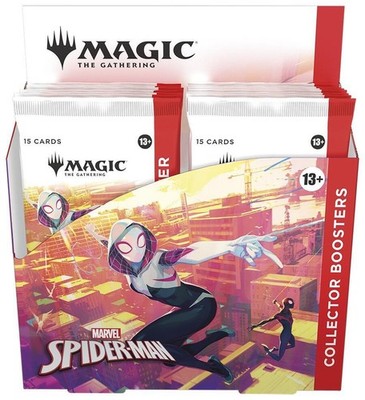 Sealed Marvel's Spider-Man Collector Booster Box*** MTG -Kid