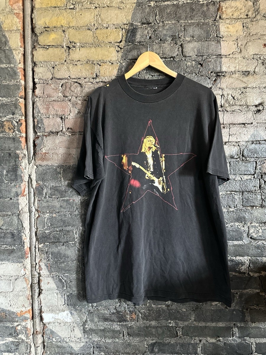 Vintage 1996 Kurt Cobain “Star” Nirvana 'The End of Music' T-Shirt