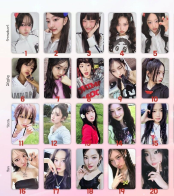 Kiiikiii - 1st EP Album [ Uncut Gem] Genuine PHOTOCARD KPOP JIYU