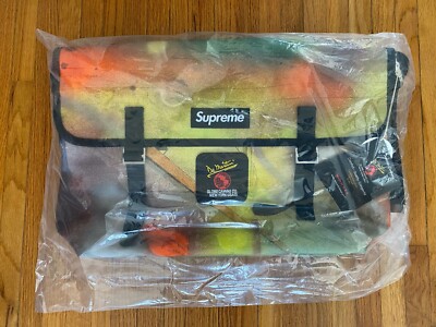 SUPREME DE MARTINI MESSENGER BAG MULTI ACCESSORY SS20 SPRAY PAINT