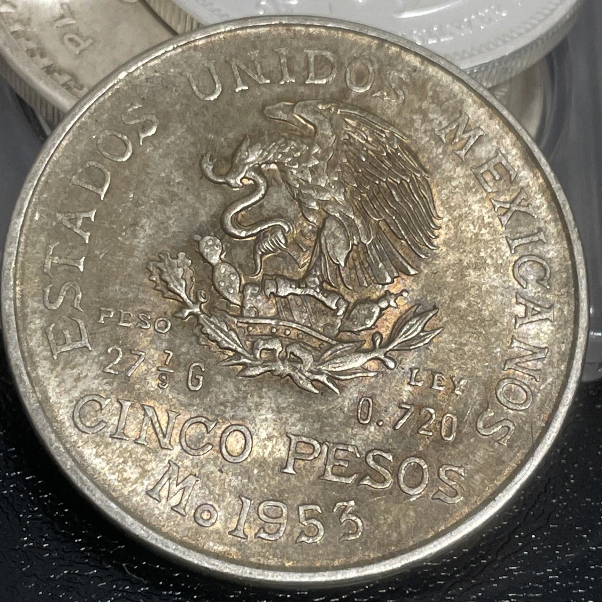 5 Pesos 1953 Silver Mexican Coins (1905-Now) for sale | eBay