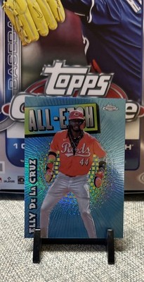 2025 Topps Chrome All Etch Elly De La Cruz #CAE-4 Reds | eBay