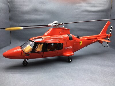 🇺🇦 1:43 Agusta Ferrari Team F50 Helicopter HandMade Red 1/43 | eBay