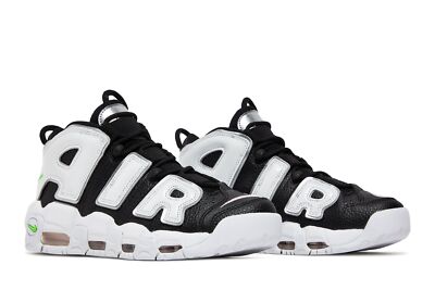 Nike Women's Air More Uptempo Black Metallic Silver DN8008-001 | eBay