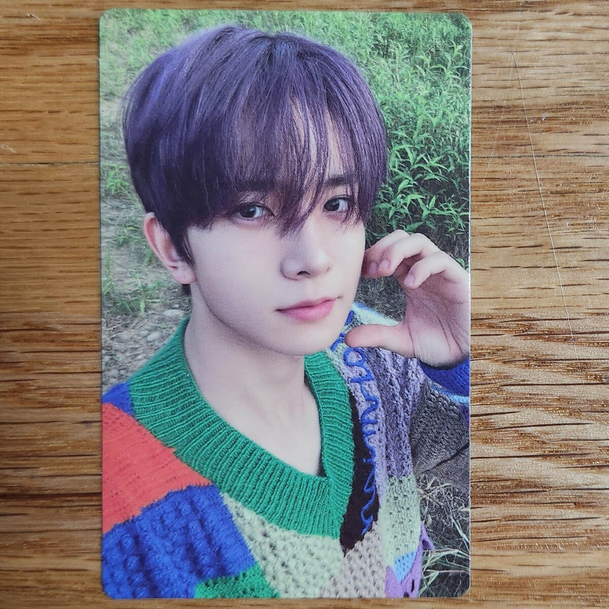 Heeseung Official Photocard Enhypen Orange Blood Engene Ver
