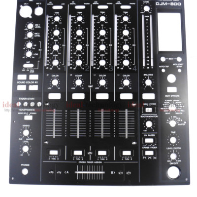 1set NEW pioneer Mixer front Panel Complete panel for DJM800 DJ