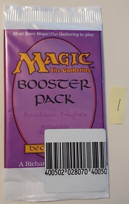 1993 MTG ~ Arabian Nights Booster Pack ~ Vintage and Sealed! | eBay