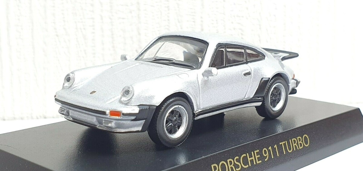1/64 Kyosho PORSCHE 911 TURBO 930 SILVER diecast car model | eBay