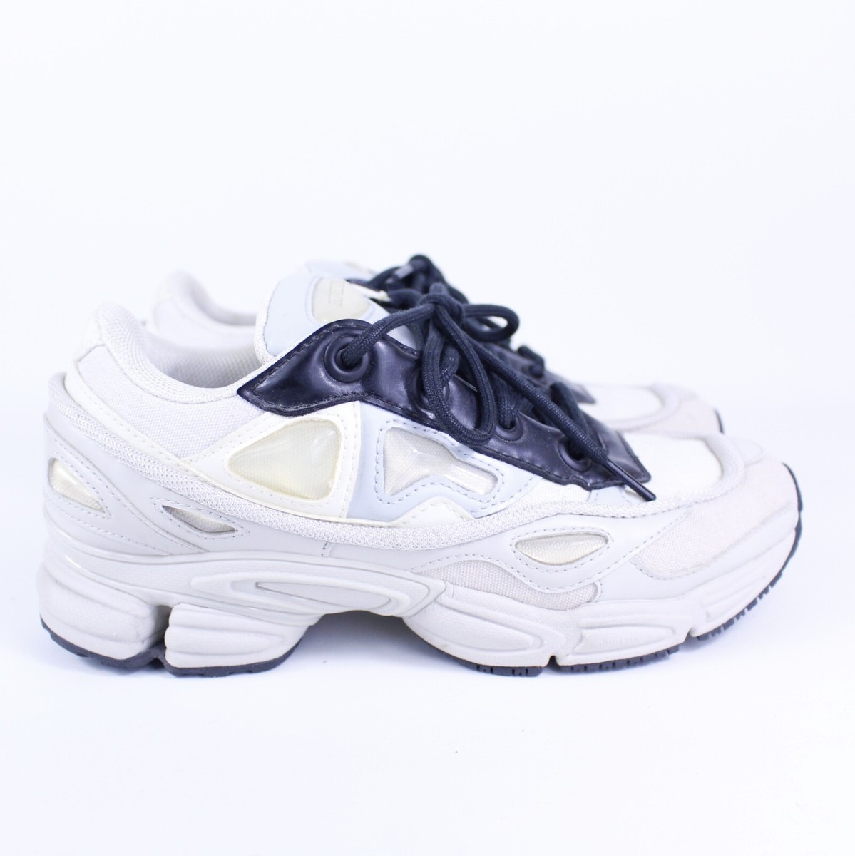 ADIDAS OZWEEGO 3 x RAF SIMONS Cream White Core Black RARE Mens US