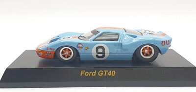 1/64 Kyosho 1969 FORD GT40 #9 Gulf Le Mans diecast car model | eBay