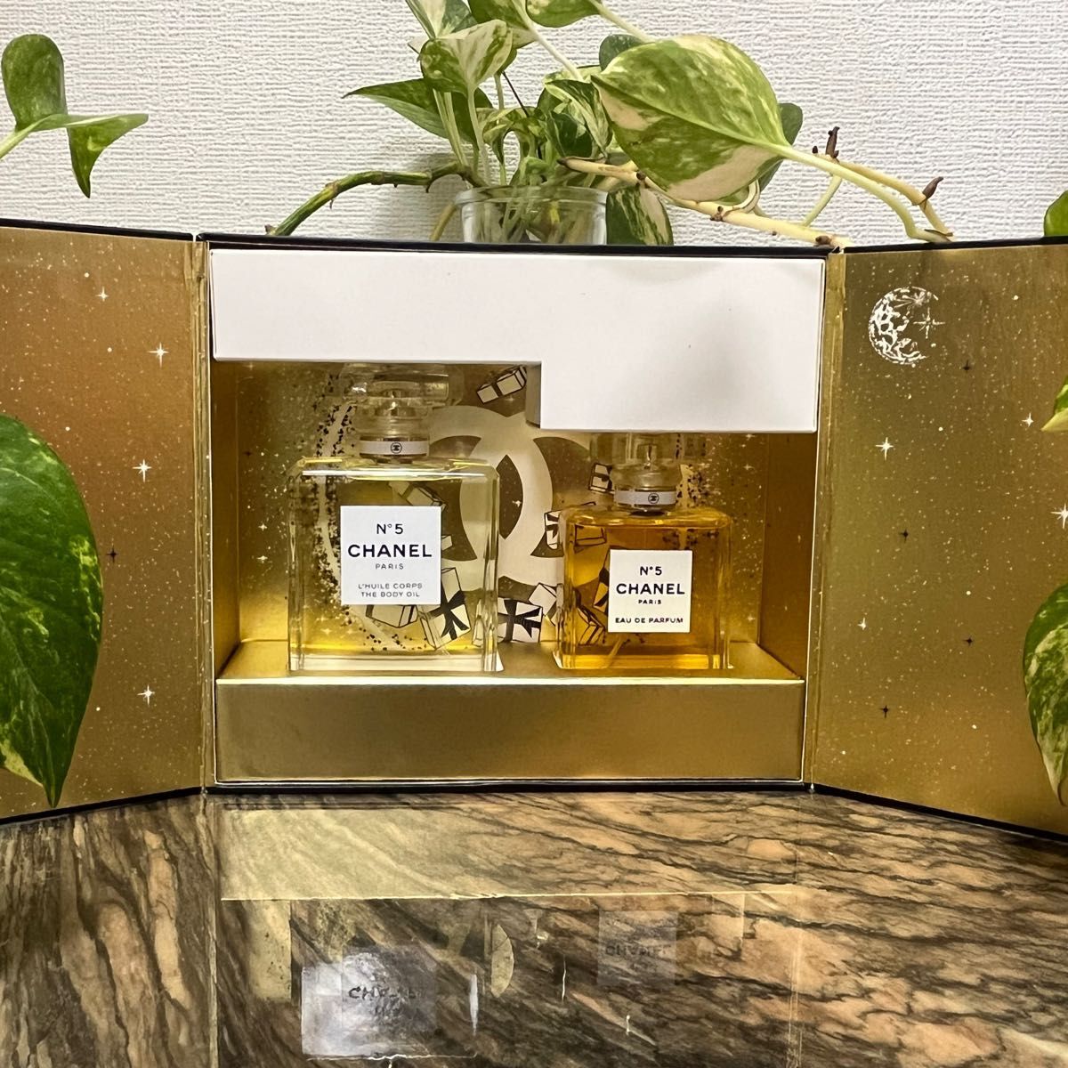 CHANEL N°5 Duo Coffret L'Huile Corps The Body Oil 100ml & Eau de