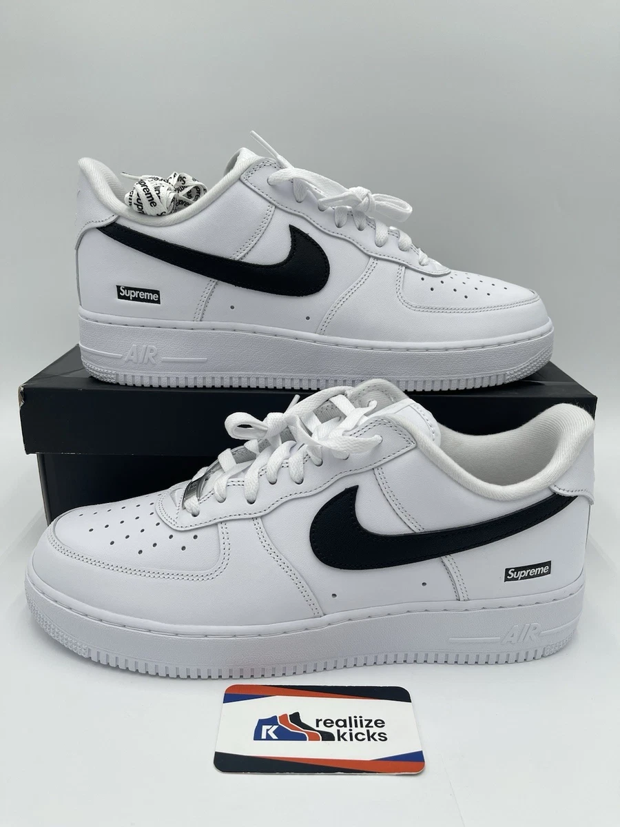 Nike Air Force 1 Supreme White | eBay