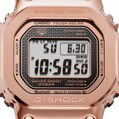 Casio G-Shock Full Metal Bluetooth Rose Gold Watch GShock GMW