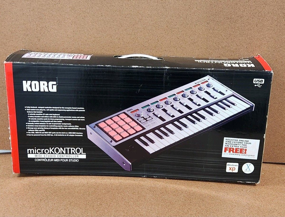 KORG microKONTROL MC-1 MIDI Studio Controller | eBay