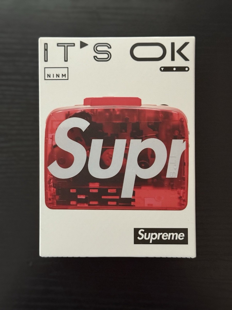 NEW! Supreme X It's OK Cassette Player (SS 2021) | eBay