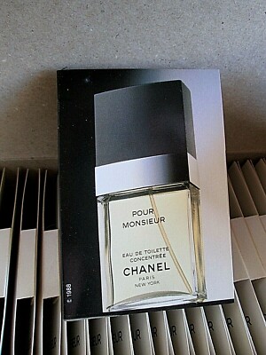 Set 50 1988 Vintage Chanel Pour Monsieur Eau de Toilette