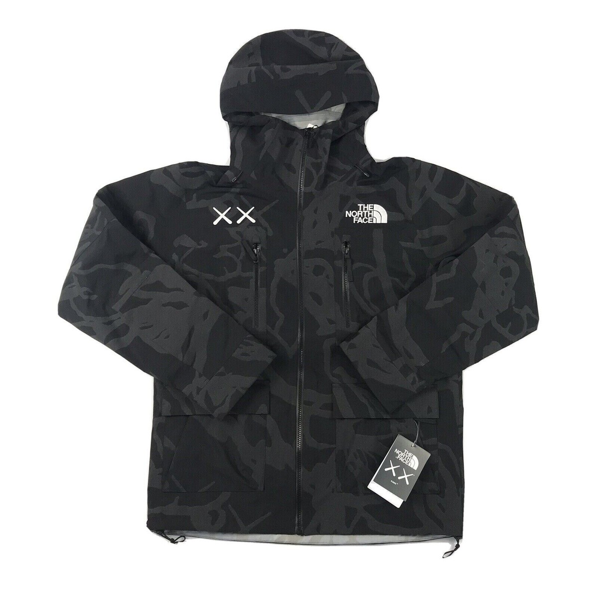 The North Face X KAWS Freeride Jacket LIMITED 3M Dragline Print