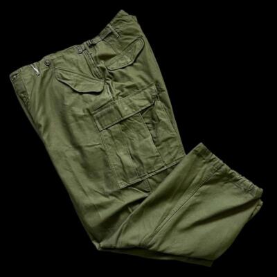 M-1951 FIELD PANTS U.S MILITARY ORIGINAL NEW 1952 OLD STOCK OD
