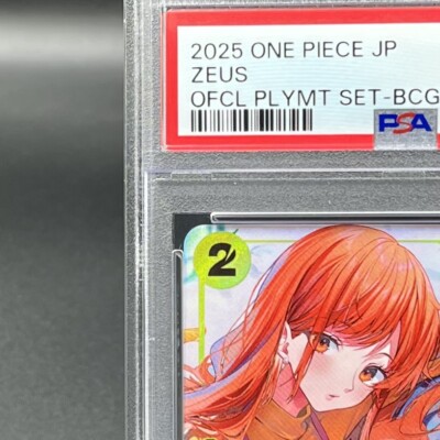 PSA 10 Zeus Nami OP11-106 Promo Bandai Card Games Fest 24-25 ONE