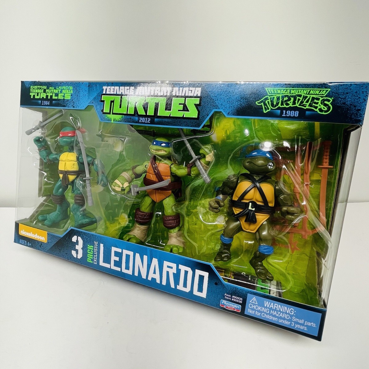 Teenage Mutant Ninja Turtles LEONARDO EVOLUTION 3 Pack EXCLUSIVE
