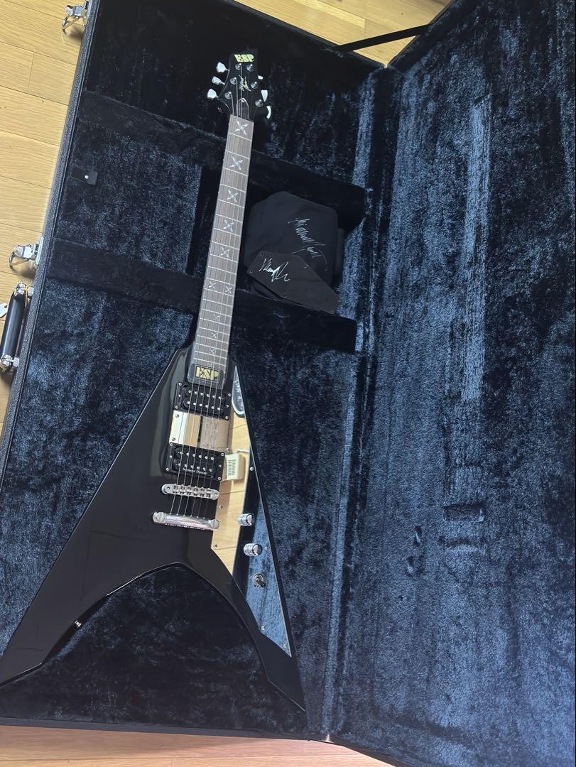 Electric Guitar ESP Ninja-V Michael Amott Black S/N K0442301 | eBay