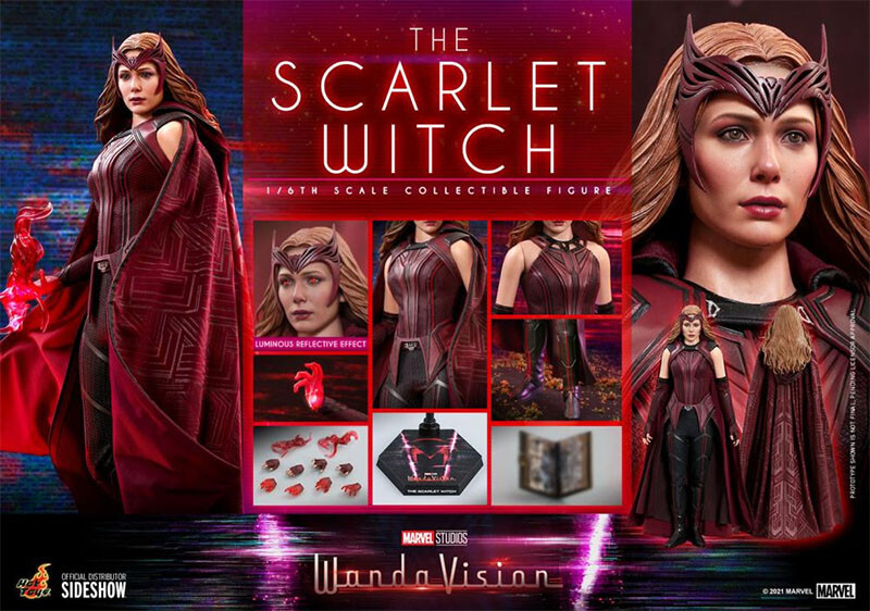 Hot Toys Marvel Wandavision The Scarlet Witch Sixth Scale