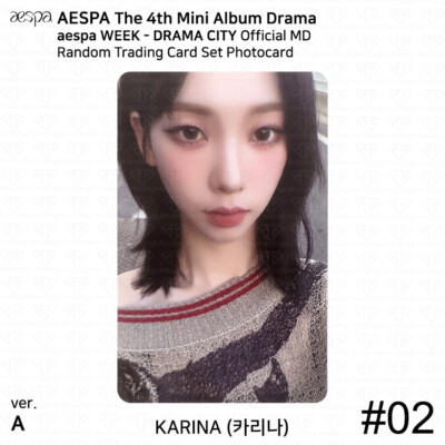 Aespa 4th Mini Album Drama Aespa Week Drama City Random Trading