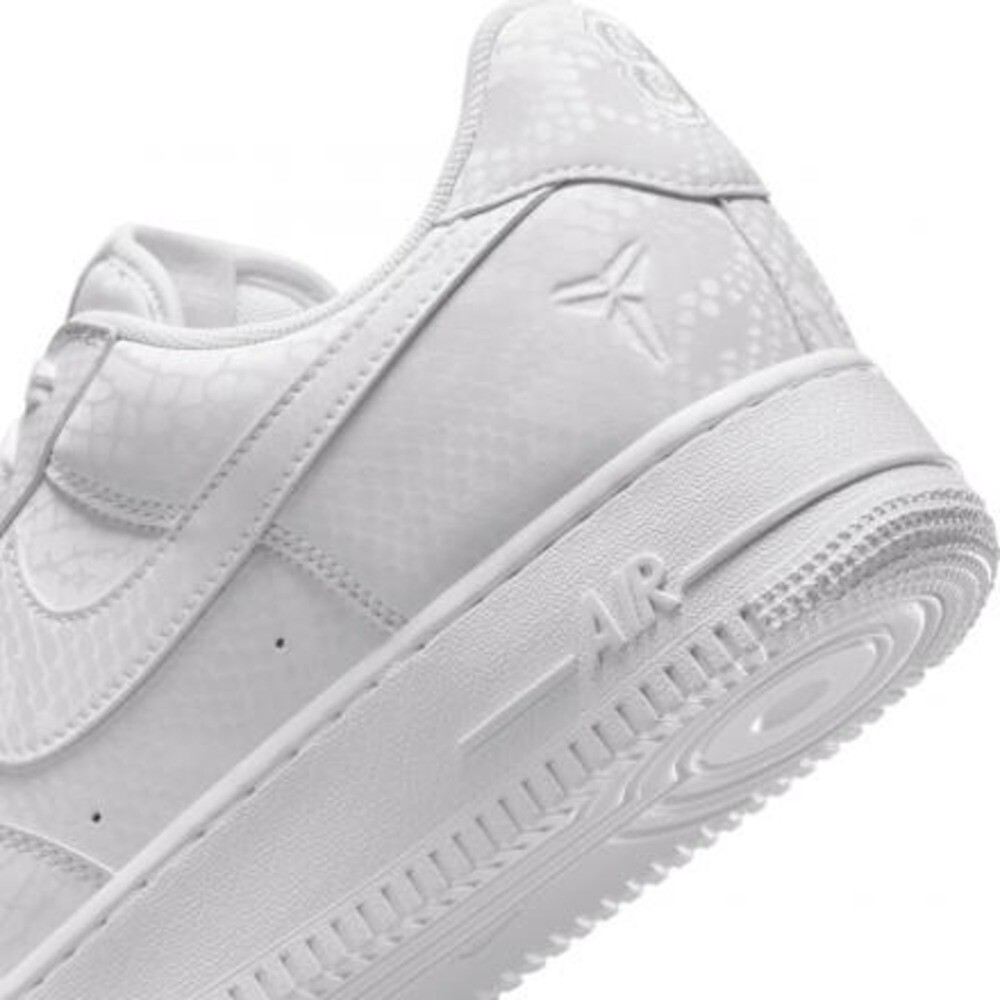 Kobe Bryant × Nike Air Force 1 Low White IB0018-100 Men's Size | eBay