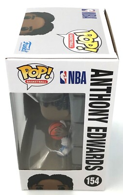 Funko Pop! NBA Minnesota Timberwolves Anthony Edwards #154 with