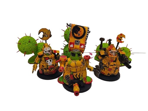 Warhammer 40k Ufthak Blackhawk Ork Warboss w/ Attack Squig | eBay