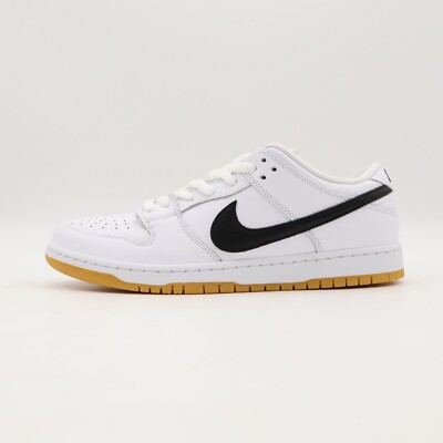 CD2563-101 Nike Dunk Low SB White Gum Black Gum Light Brown (Men's