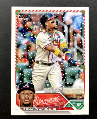 2023 Topps Holiday - Ronald Acuna Jr. #H43 Atlanta Braves - SP