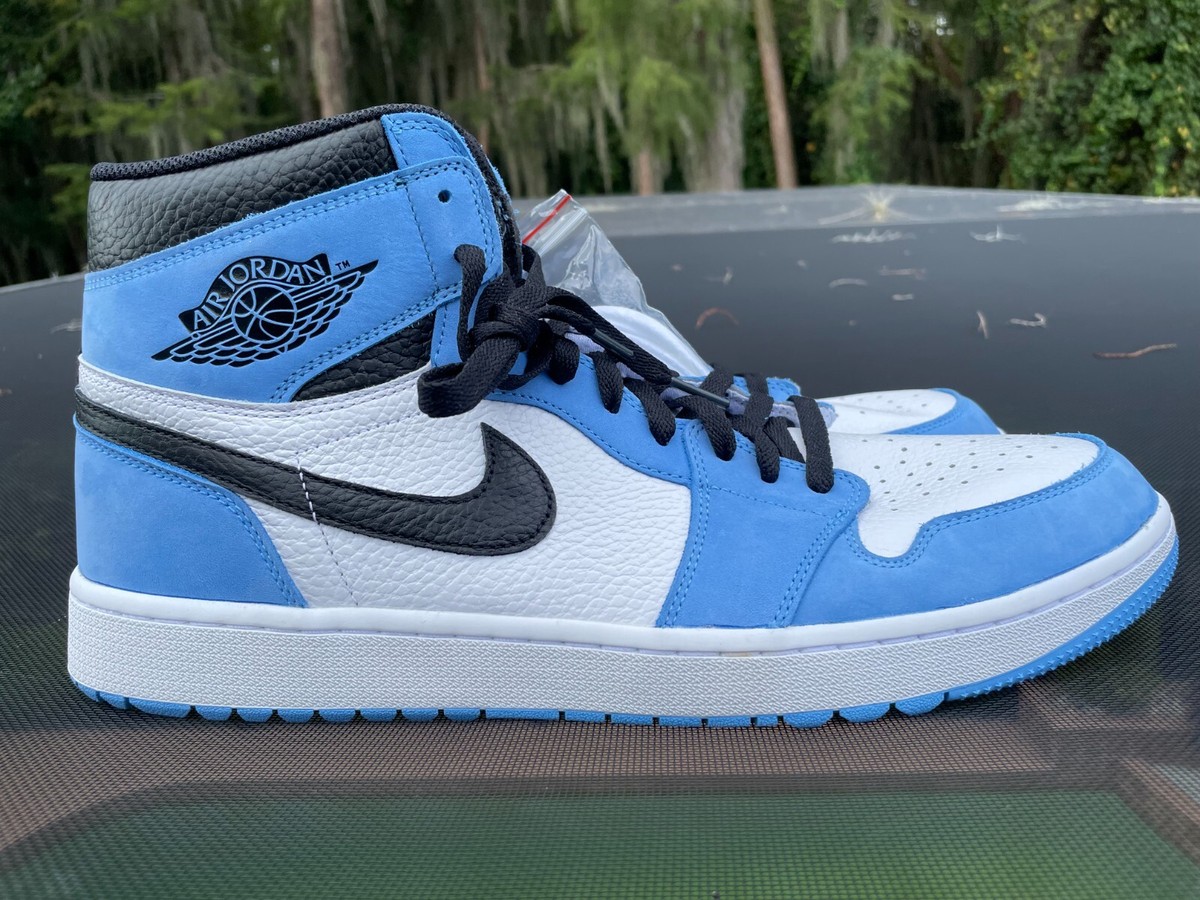 New Jordan 1 Retro High Golf University Blue (DQ0660-400) Size 16