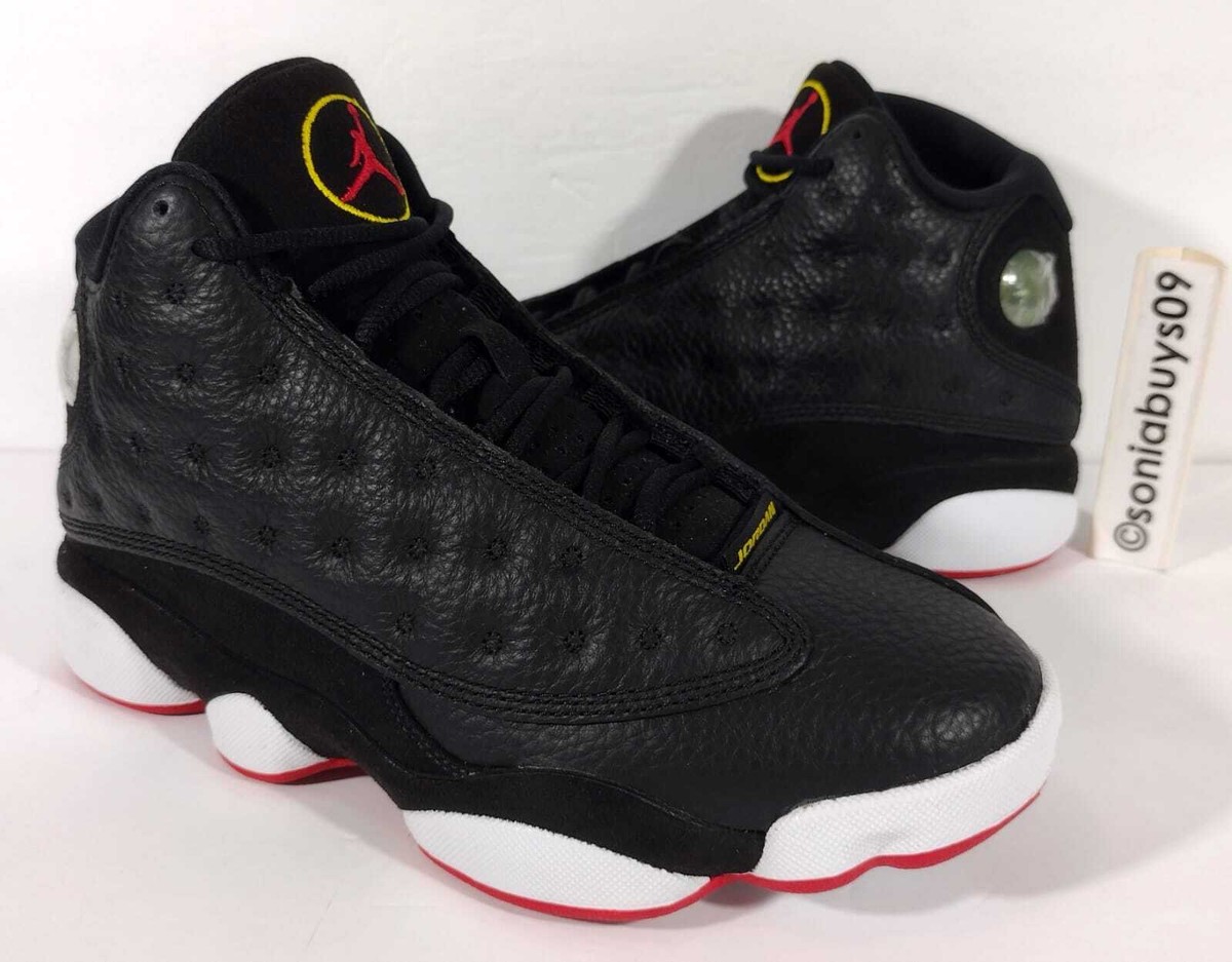 New Air Jordan Retro 13 'Playoff' Authentic Basketball Sneakers