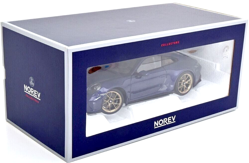 1/18 Porsche 911 (992) GT3 Coupe Touring Package Blue Metallic by