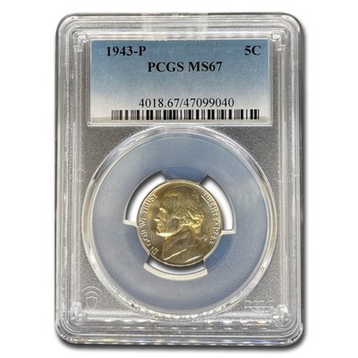 1943-P Jefferson Nickel MS-67 PCGS | eBay