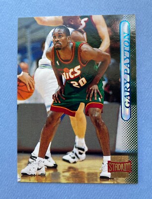 1997-98 Topps Stadium Club Gary Payton #103 HOF Seattle
