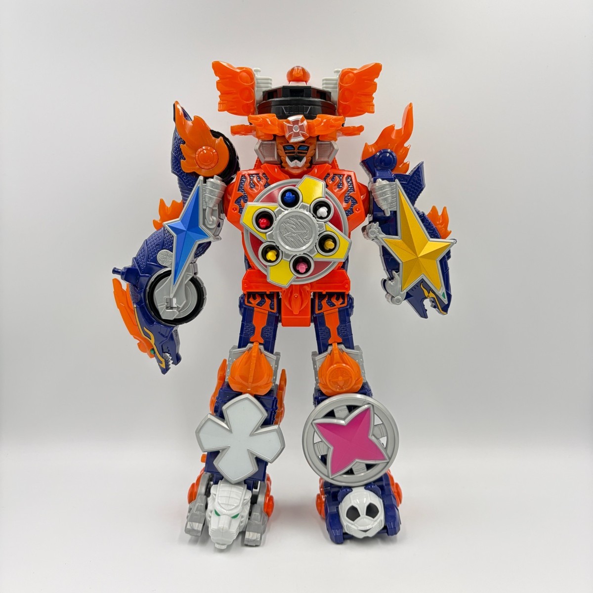 Power Rangers Ninja Steel Ninninger DX Gekiatsu Daioh Megazord