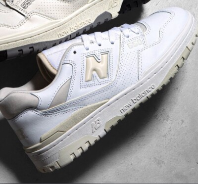 New Balance 550 Silver Birch - Woman's Size 9 Mens Size 7.5