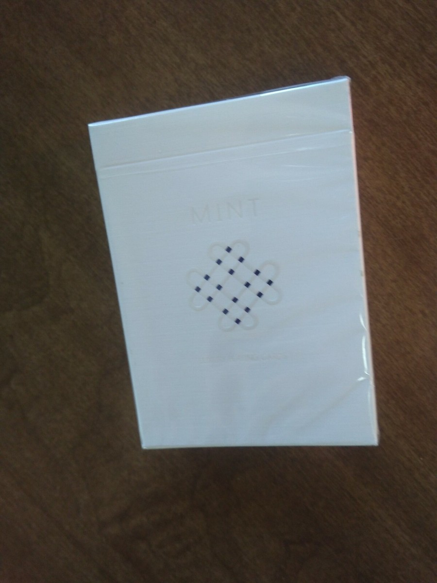 Mint playing cards 52kards Foil Frost Mint V2 2019 mint NEW | eBay