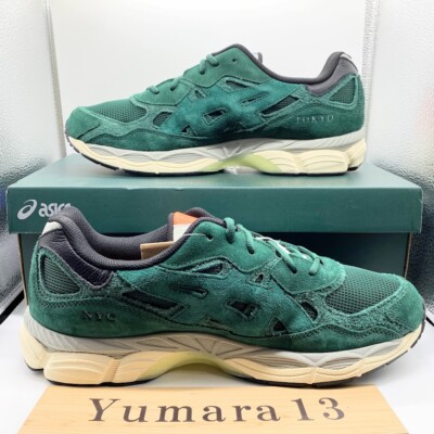 ballaholic × Asics Gel-NYC Jewel Green Ivory 1203A623-300 Men's