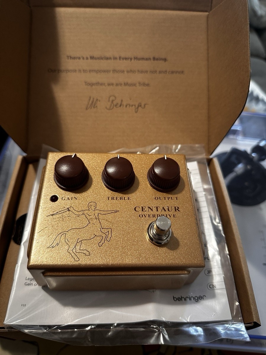 Behringer Centaur Overdrive Pedal In Box | eBay