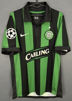 MEN'S FC CELTIC 2006/2007 CHAMPIONS LEAGUE SOCCER FOOTBALL SHIRT