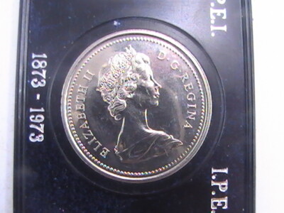 CANADA 1873-1973 Prince Edward Island One Dollar Elizabeth II w